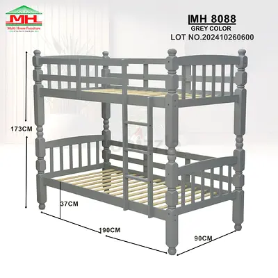 Brand new Solid wood kids bunker bed Available