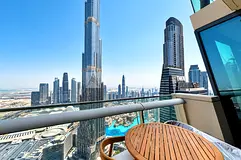 Burj Khalifa View | Luxury Furnishings | High Floor