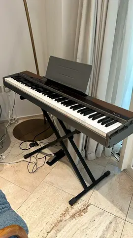 Yamaha P-45 Digital Piano with Stand and Music Rest
