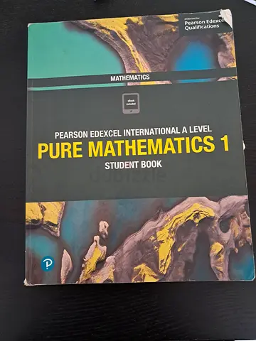 Pearson Edexcel International A Level Pure Mathematics 1 - Student Book