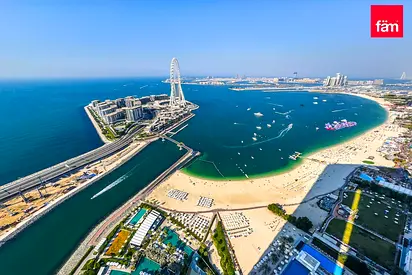 Full Sea Views | Best Layout | 3 Beds + Maid
