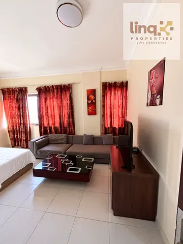 Furnished Studio in Al Mareed | Electricity & Water Included | AED 32,000
