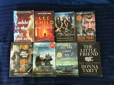 8 THRILLER NOVELS
