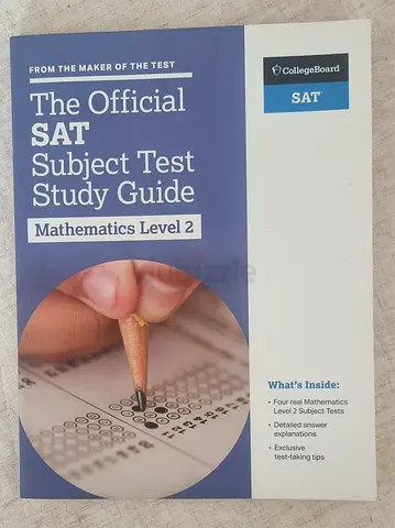 The Official SAT Subject Test Study Guide: Mathematics Level 2