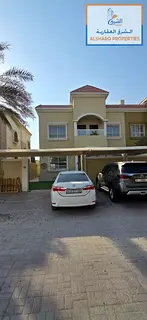 Villa for annual rent in Al Mowaihat 3, Ajman. 5 master bedrooms, master maid room, hall, majlis, ki