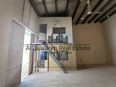 A prime warehouse is available for rent in Ajman Industrial Area, strategically located on a main ro
