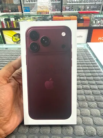 Apple iPhone 18 PRO MAX (Brand New Box) - Burgundy  TDRA