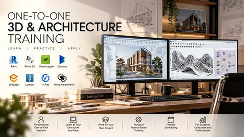 ONE-TO-ONE 3D & ARCHITECTURE TRAINING
