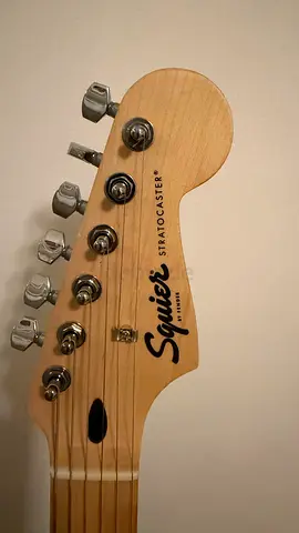 Fender Guitar - Squier Stratocaster neck/headstock - mint condition