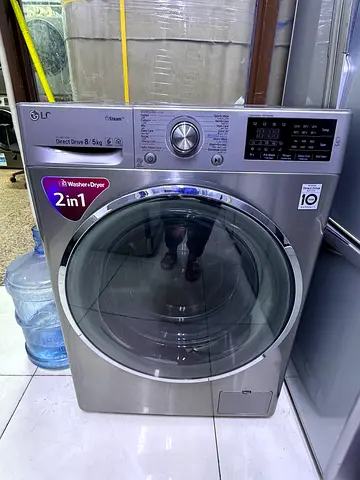 LG 8 kg Washer And 5KG Dryer F4J6TGP2S