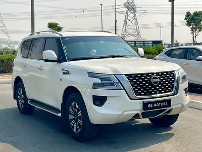 Nissan Patrol LE Titanium 2023 GCC Specs with 83,600 Km Driven