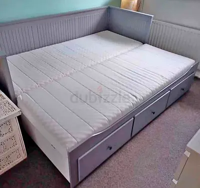 IKEA Hamnes day bed with 2 mattress