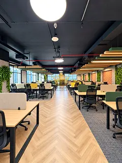 Furnished | Premium Corner Office | Near Metro