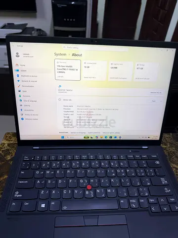 Lenovo ThinkPad x1 carbon laptop - Windows 11, good condition