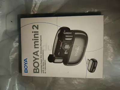 Boya Mini2 Dual Wireless Lavalier Microphone - New in Box