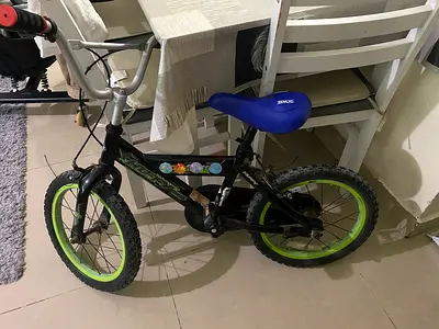 Kids 16-inch MTB-style Bicycle with Training Wheels