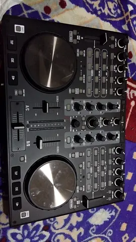 Compact USB DJ Controller with Built-in Mixer — Good Working Condition
