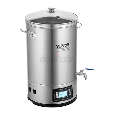 Vevor Electric Stainless Steel Brewing System with Digital Controller. New. Unused. AED 690 Only!