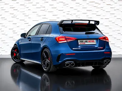 2021 MERCEDES-AMG A 45 S 4MATIC+ | 2.0L TURBO INLINE-4 | AWD | GCC | EXTENDED WARRANTY-1