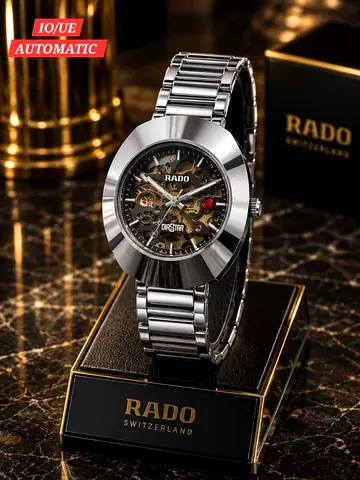 Rado Diastar Automatic Skeleton Stainless Steel Men's Watch
