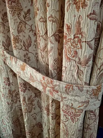 Custom-Made Cotton Curtain (3 pcs) | Blackout Lining.