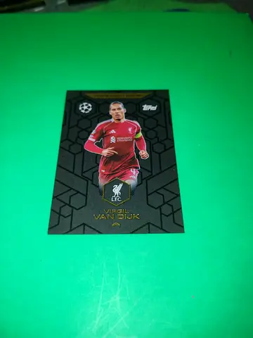Virgil van Dijk Topps Football Collector Card - Liverpool