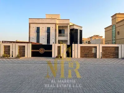 *Luxury Space in the Most Prestigious Area of ​​Al Yasmin – A Luxurious 6,200 sq ft Villa with a Rooftop!** Includes Air Conditioning. Luxury Villa fo