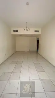 Affordable two-bedroom apartment for rent in Al Majaz 2, directly on the Dubai exit. Features a balc