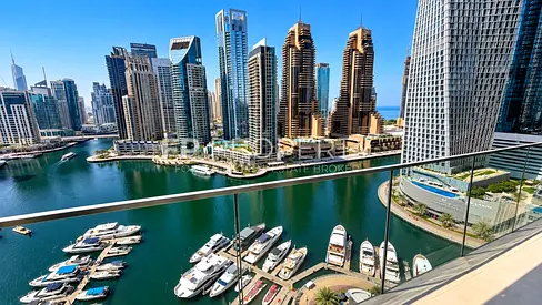 Marina view | luxury living | High Floor | Vacant