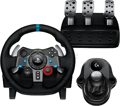 Logitech G29 Racing Wheel with Pedals and Shifter — Good Working Condition