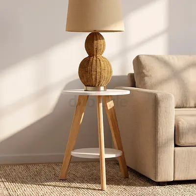 New Elga End Table with Shelf