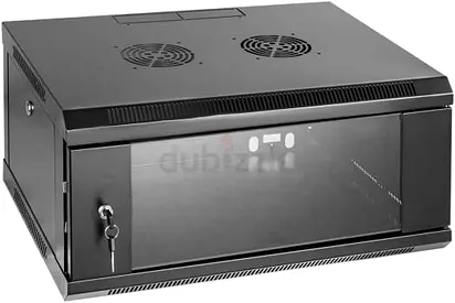 Wall-mount 4U 600x600 Network Rack Cabinet with Glass Door