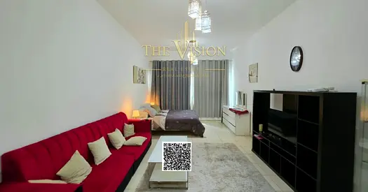 Spacious Studio with Parking and Partial Sea View
