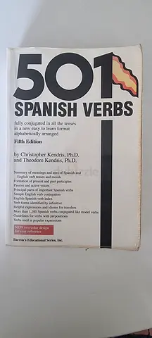 501 Spanish Verbs (Fifth Edition) by Kendris & Kendris