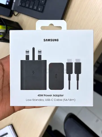 Samsung 45W USB-C Power Adapter with USB-C Cable (5A/1.8m)