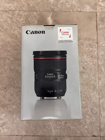 Canon EF 24-70mm f/2.8 (standard zoom) - Good condition