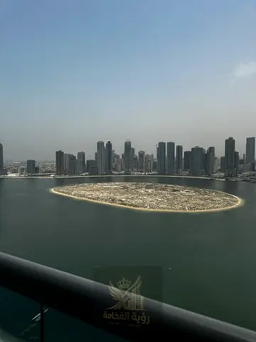 Luxury 2BR Apartment with Stunning Sea View, Balcony & Free Parking for Annual Rent