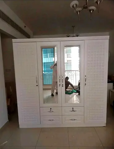 Brand new 4door wardrobe with drawer available