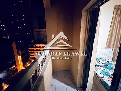 Available from 9 October: Spacious 2-bedroom apartment with a large living room, balcony, and 2 bathrooms.