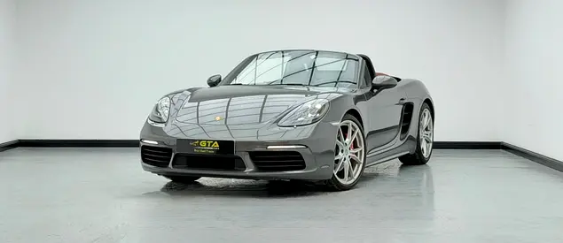 2019 Porsche 718 Boxster, Sept/2029 Porsche Warranty, Full Porsche Service History, GCC