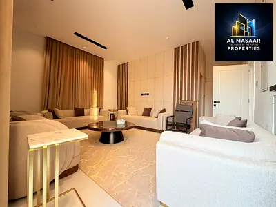 Includes water, electricity, central air conditioning, and furniture; located in one of Ajman's most prestigious areas and features an internal courty