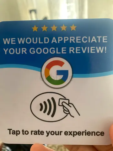 NFC GOOGLE REVIEW CARDS