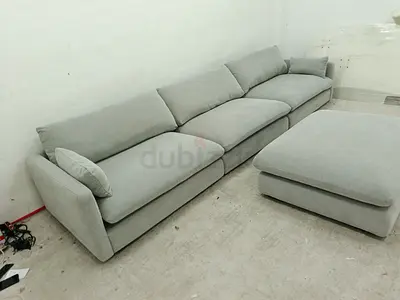 Great condition oc home modular sofa with ottoman
