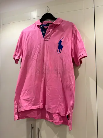 Ralph Lauren Men’s Polo shirt light Pink -Gently Used