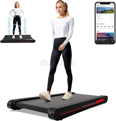 Sperax Walking Vibration Pad,Under Desk Treadmill for Home,4 in 1 Vibration Treadmill with APP Porta