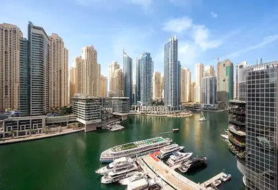 MODERN 1BR | FULLY FURNISHED | MARINA VIEW