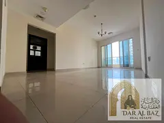 Two-bedroom apartment with a living room in Al Qasba, featuring a full sea view, master bedrooms, th