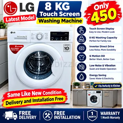 LG second hand washing machine