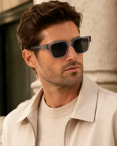 Prada clear frame sunglasses - men's/women's unisex
