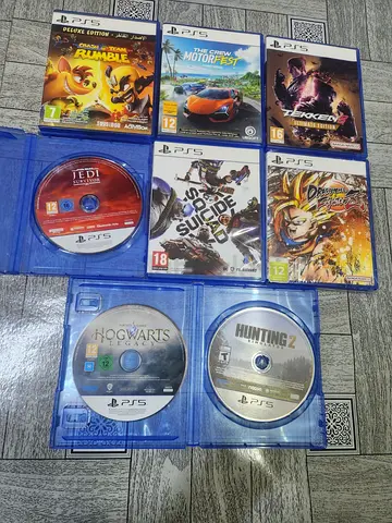 Play stations 5 games discs each 60 for sale